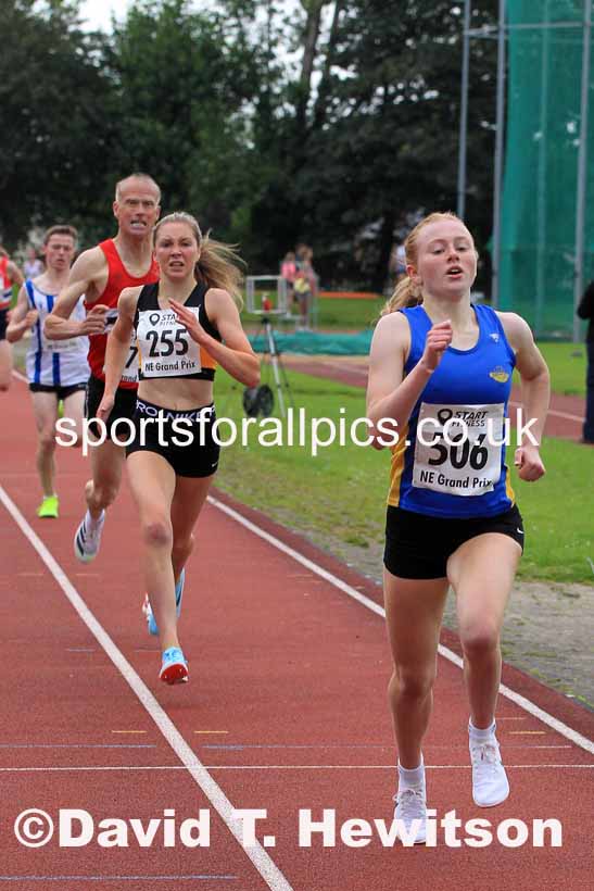 1500 metres, 2023 NEGP 5 Monkton, Wed, July 26th. Photo: David T. Hewitson/Sports for All Pics